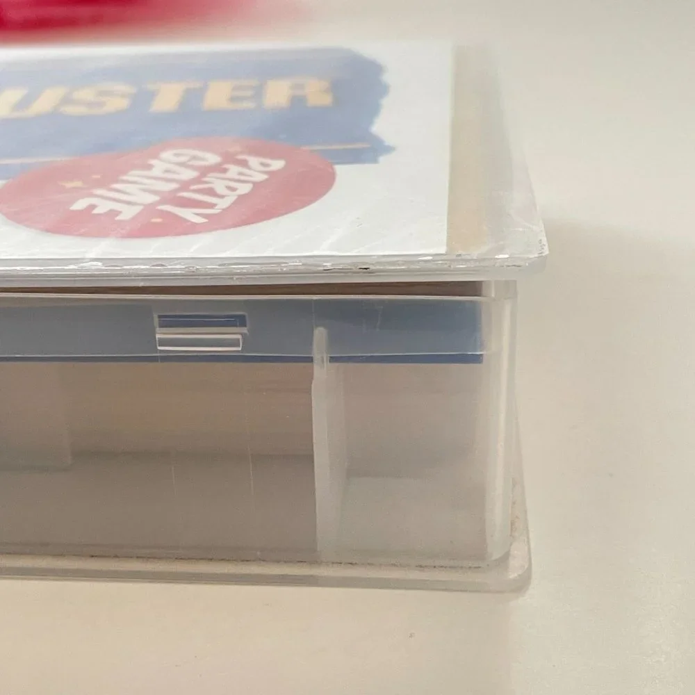 Blockbuster Party Game Movie Trivia Board Game Night‎ VHS Case Cards Buzzer 2018